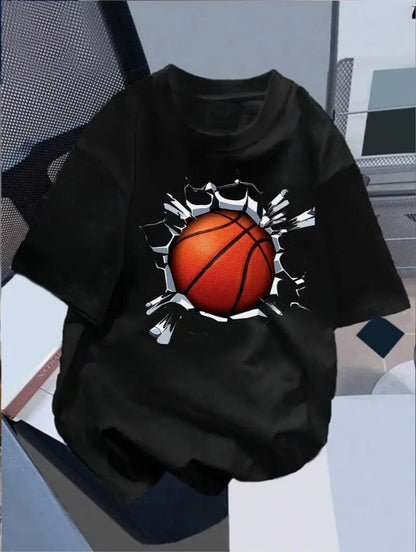 3D Football Streetwear T-Shirt