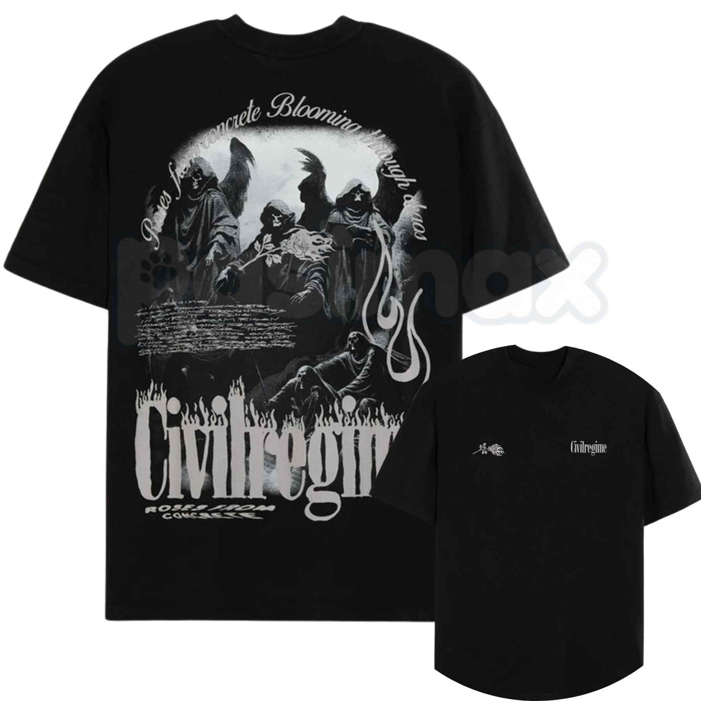 Civil Beyond The Heavens Graphic T-Shirt – Vintage American Classic Unisex Cotton Tee