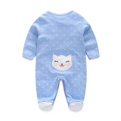 Baby Clothes Newborn Home Wear Cotton Baby Girl Romper  Baby Costume Infant Boy Sleep Comfortable Pajamas