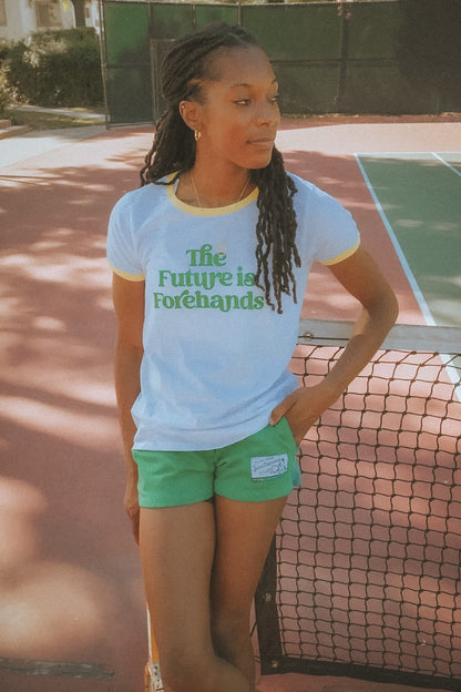 The Future is Forehands™ Ringer Tee