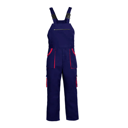 Bib Overalls Mens Women Work Clothing Plus Size Protective Coveralls Strap Jumpsuit Multi Pockets Uniform Sleeveless Cargo Pants