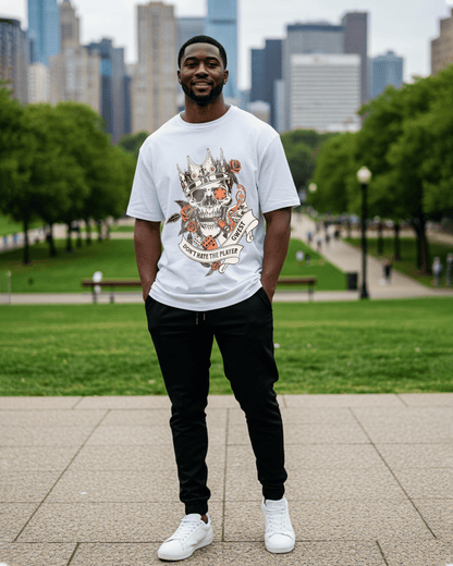 G West Don't Hate Player Oversized Men's T-Shirt