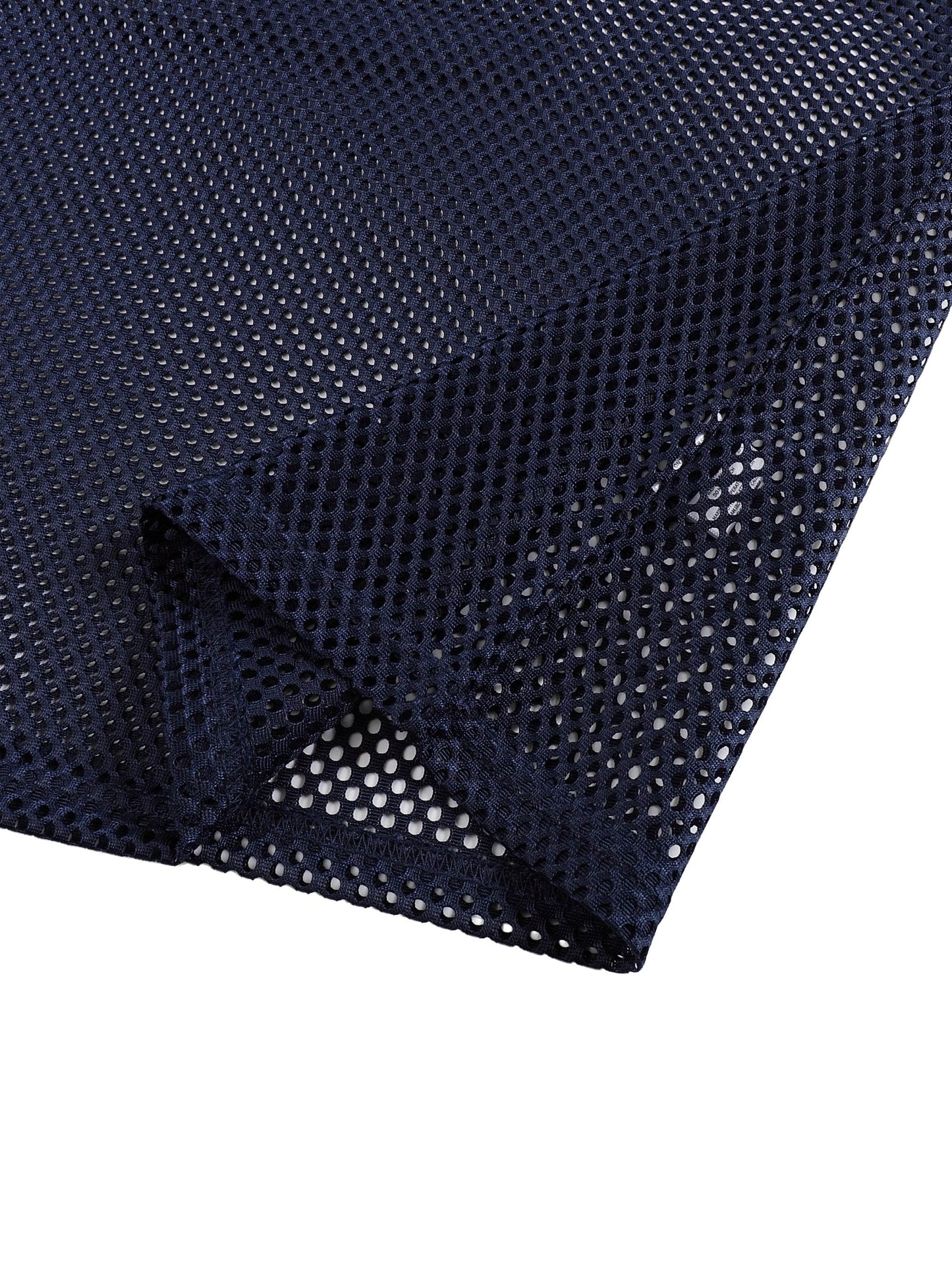 Fearless Apparel Line Taped Mesh Boxy T-shirt for Streetwear unisex