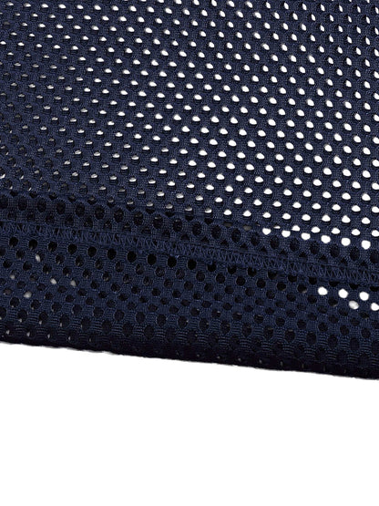 Fearless Apparel Line Taped Mesh Boxy T-shirt for Streetwear unisex