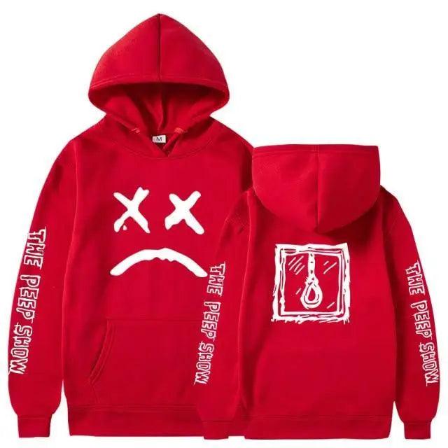 New Happy Cool Smiling Face Print Winter Fashion Couple Pullover Streetwear Sweatshirts Cute Aesthetic Print Classic Hoodies For Men Women Unisex Durable Comfortable Hoodies