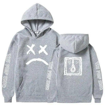 New Happy Cool Smiling Face Print Winter Fashion Couple Pullover Streetwear Sweatshirts Cute Aesthetic Print Classic Hoodies For Men Women Unisex Durable Comfortable Hoodies